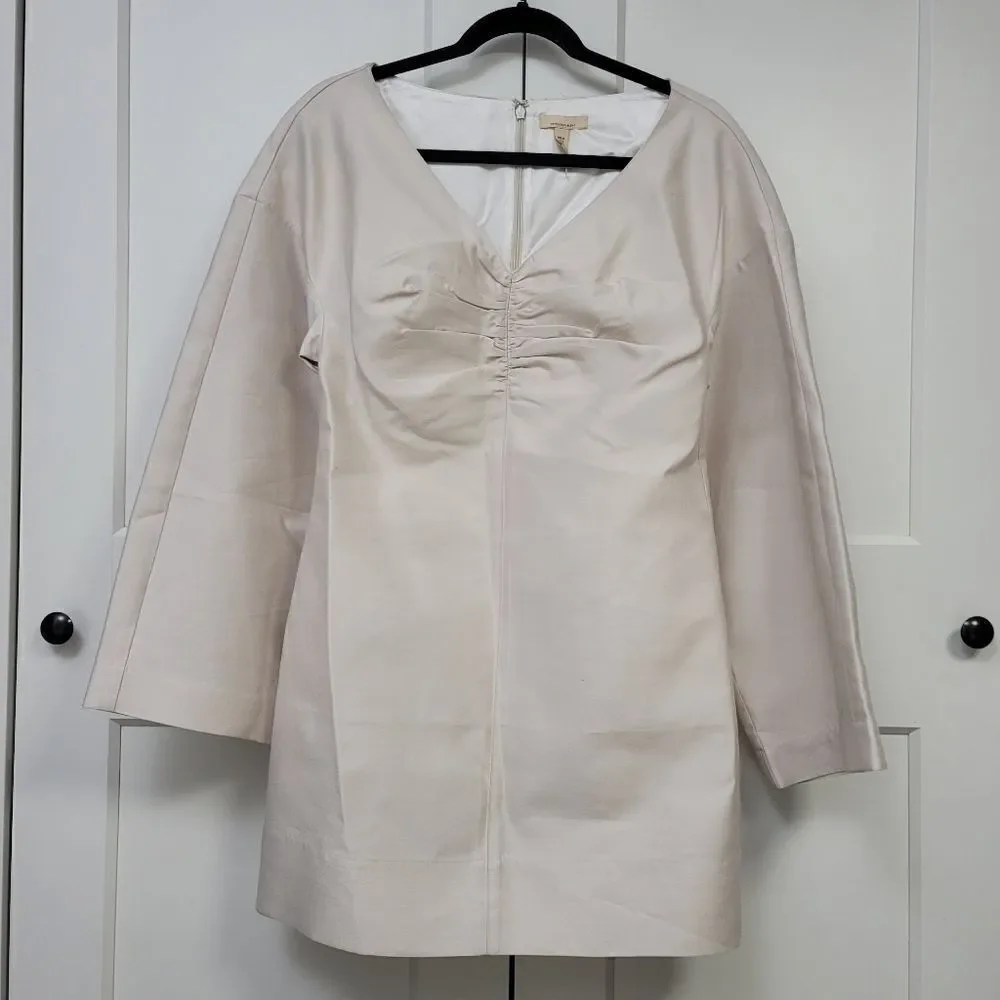 H&M silk-blend Twill dress, xs